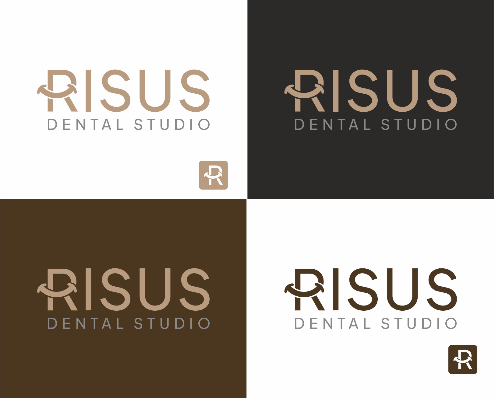 Logo Design by jssaan for Risus Dental Studio | Design #36912953