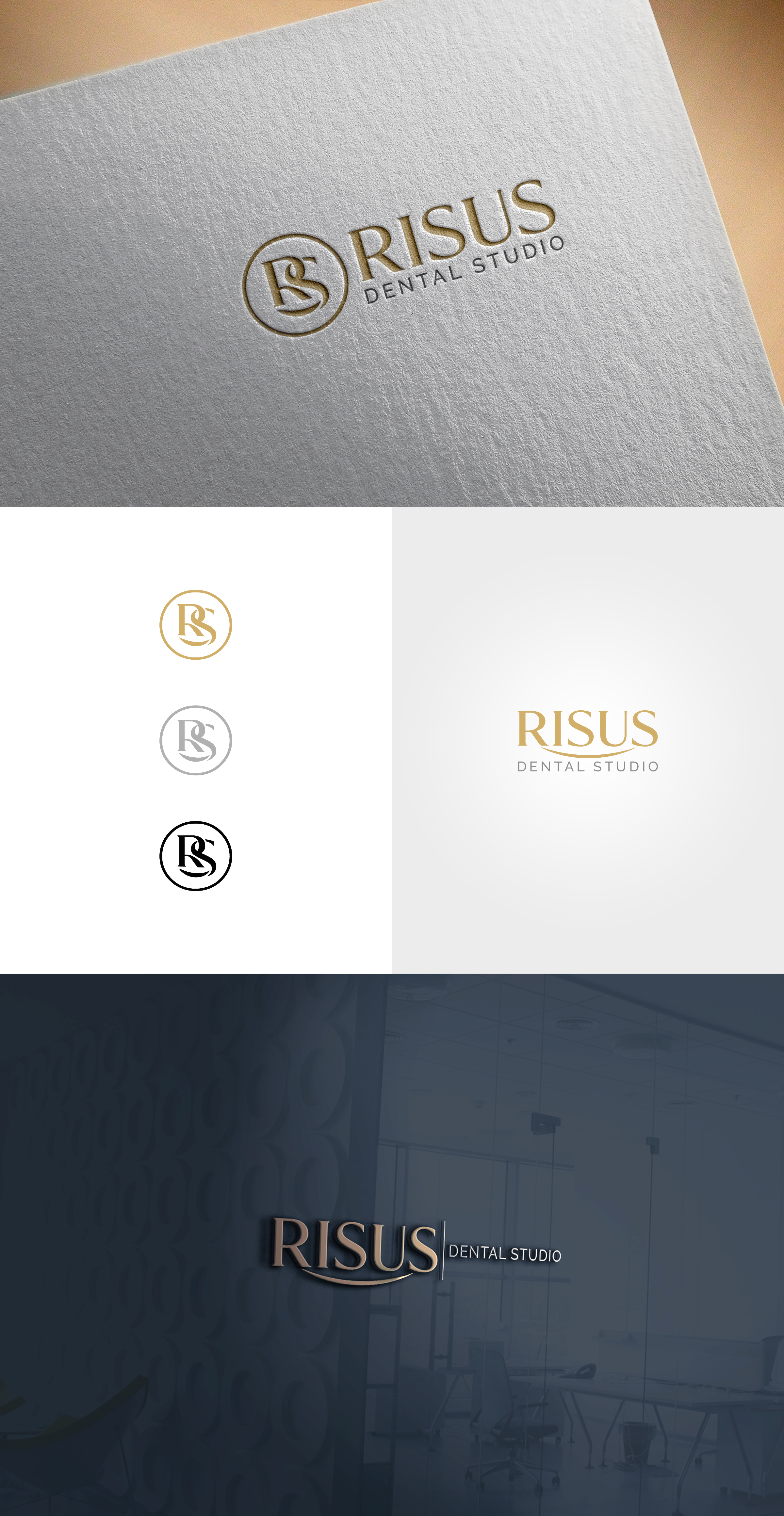 Logo-Design von Soonia für Risus Dental Studio | Design #36916710