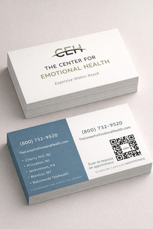 Diseño de Tarjeta de Presentación por Andrés Sebastián para The Center for Emotional Health of Greater Philadelphia | Diseño: #36909434