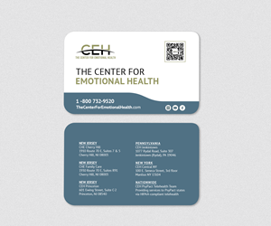 Diseño de Tarjeta de Presentación por Andrés Sebastián para The Center for Emotional Health of Greater Philadelphia | Diseño: #36919338