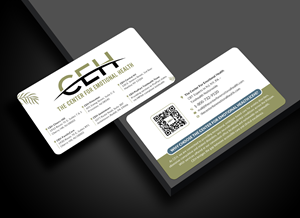 Diseño de Tarjeta de Presentación por Sun Moon Graphic Designer para The Center for Emotional Health of Greater Philadelphia | Diseño: #36911394