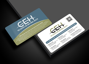 Diseño de Tarjeta de Presentación por Sun Moon Graphic Designer para The Center for Emotional Health of Greater Philadelphia | Diseño: #36911395