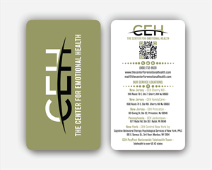 Diseño de Tarjeta de Presentación por DesignerShahadat para The Center for Emotional Health of Greater Philadelphia | Diseño: #36910679