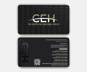 Diseño de Tarjeta de Presentación por DesignerShahadat para The Center for Emotional Health of Greater Philadelphia | Diseño: #36910927