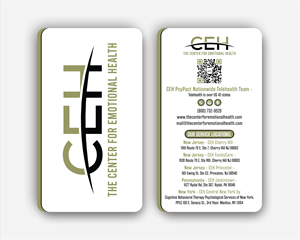 Diseño de Tarjeta de Presentación por DesignerShahadat para The Center for Emotional Health of Greater Philadelphia | Diseño: #36910986