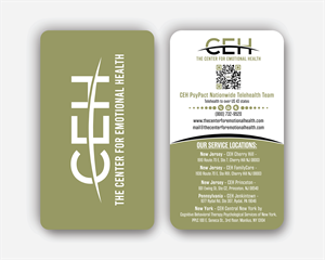 Diseño de Tarjeta de Presentación por DesignerShahadat para The Center for Emotional Health of Greater Philadelphia | Diseño: #36911010