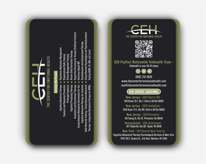 Diseño de Tarjeta de Presentación por DesignerShahadat para The Center for Emotional Health of Greater Philadelphia | Diseño: #36912234