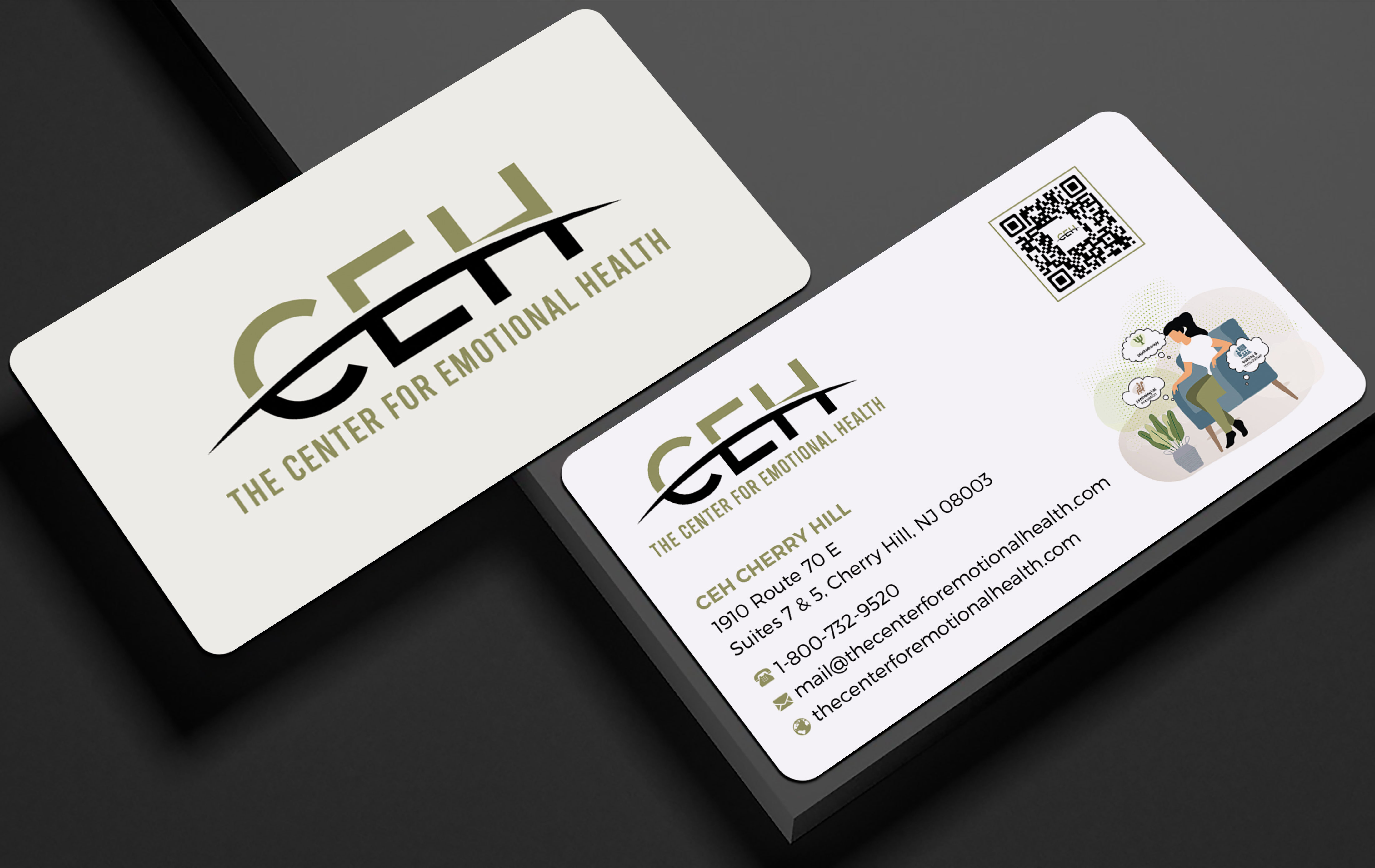 Diseño de Tarjeta de Presentación por Sabbir_2025 para The Center for Emotional Health of Greater Philadelphia | Diseño #36909659