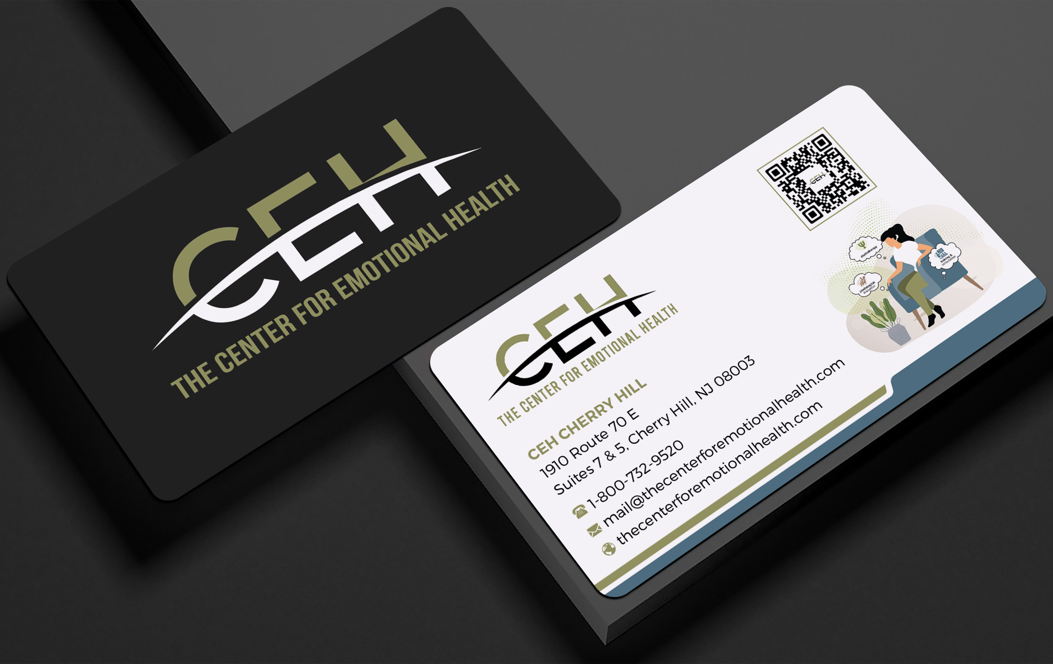 Diseño de Tarjeta de Presentación por Sabbir_2025 para The Center for Emotional Health of Greater Philadelphia | Diseño #36909687