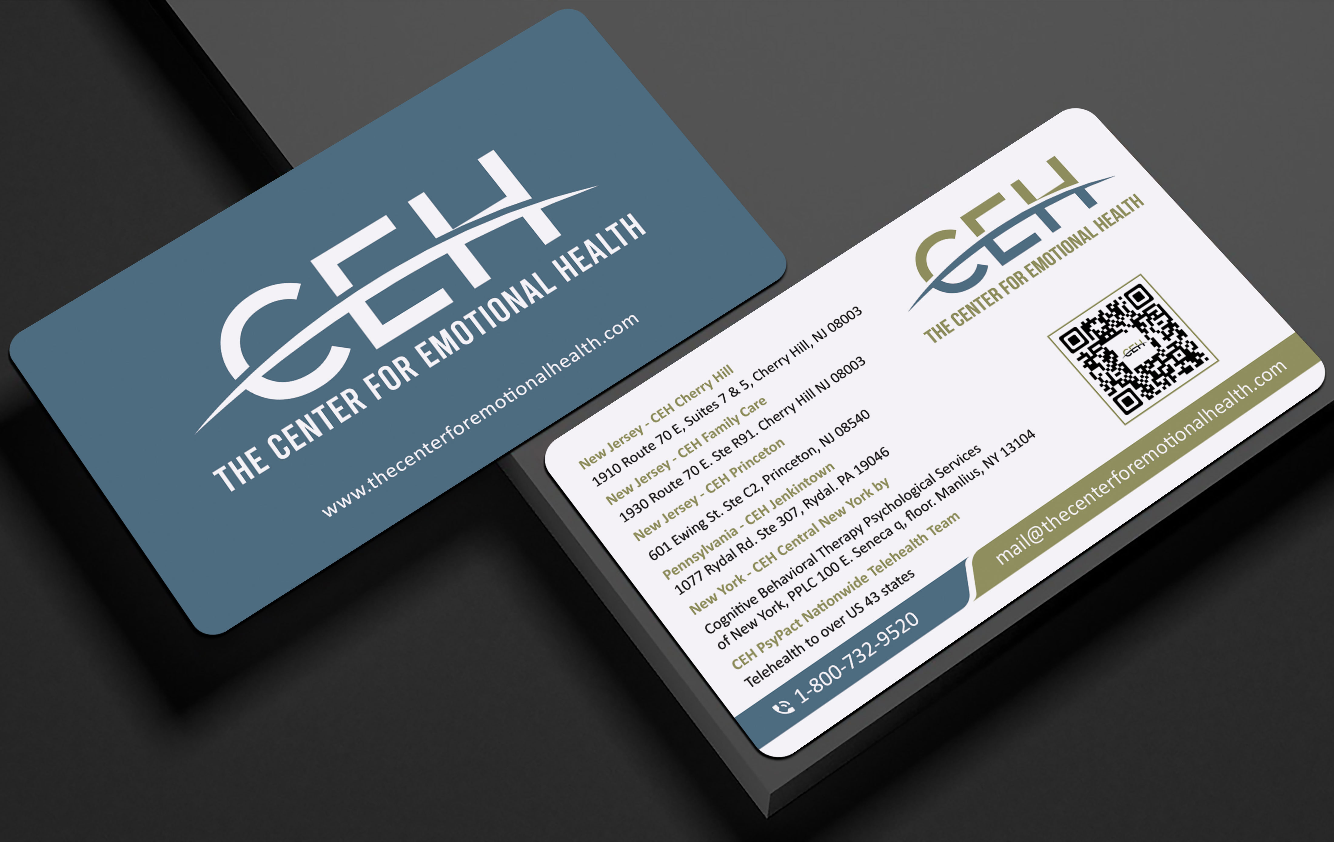 Diseño de Tarjeta de Presentación por Sabbir_2025 para The Center for Emotional Health of Greater Philadelphia | Diseño #36913607