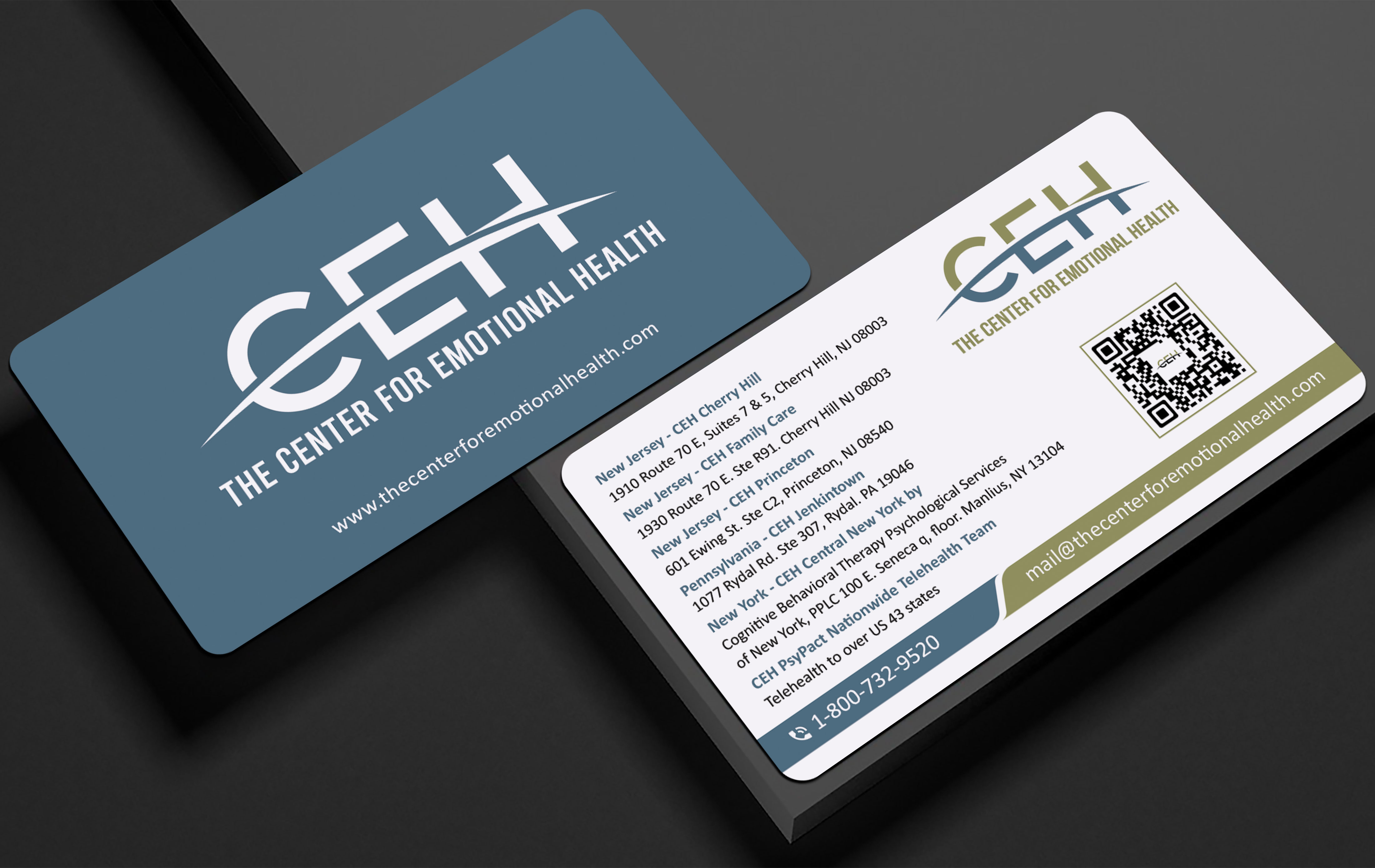 Diseño de Tarjeta de Presentación por Sabbir_2025 para The Center for Emotional Health of Greater Philadelphia | Diseño #36915287