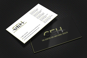Diseño de Tarjeta de Presentación por Uttom 2 para The Center for Emotional Health of Greater Philadelphia | Diseño: #36914985