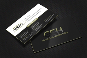 Diseño de Tarjeta de Presentación por Uttom 2 para The Center for Emotional Health of Greater Philadelphia | Diseño: #36914987