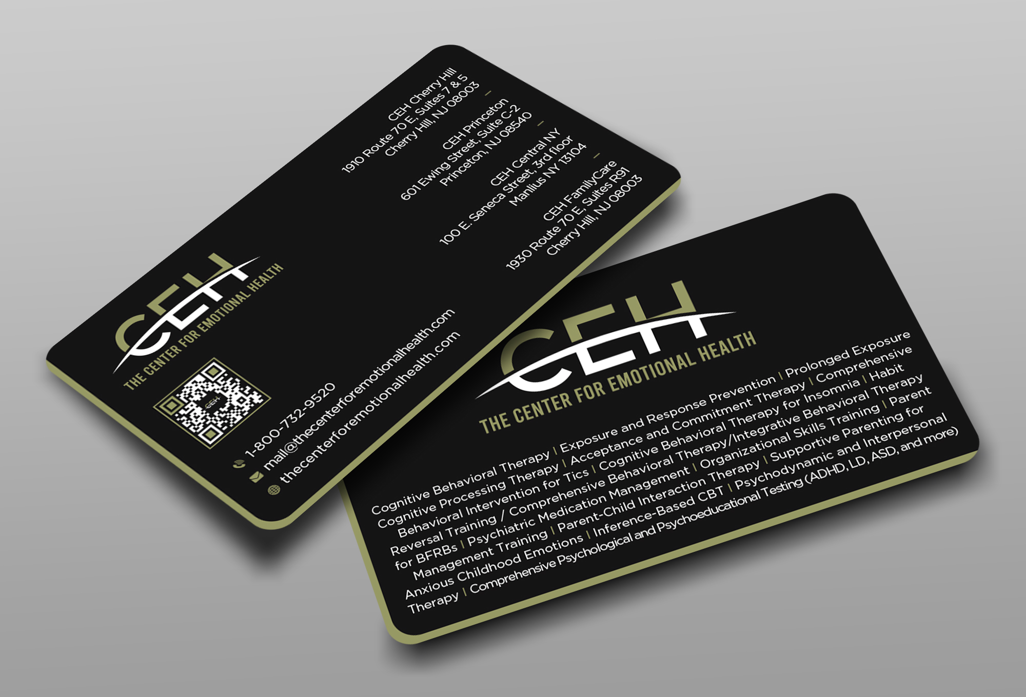 Diseño de Tarjeta de Presentación por Ekramul Hossen 2 para The Center for Emotional Health of Greater Philadelphia | Diseño #36912800