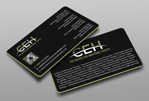 Diseño de Tarjeta de Presentación por Ekramul Hossen 2 para The Center for Emotional Health of Greater Philadelphia | Diseño: #36912800