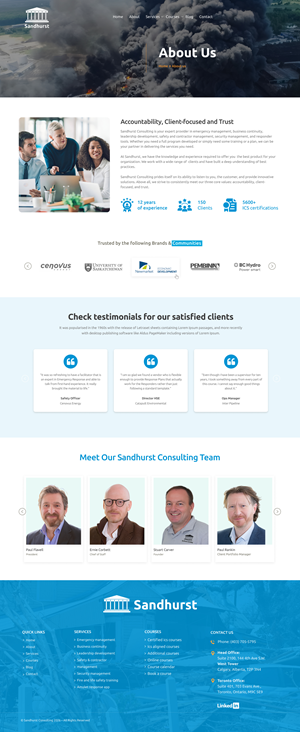 Web Design by Dream Logo Design for this project | Design: #37072657