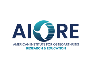 Logo for AIORE (American Institute of Osteoarthritis Research &amp; Education)