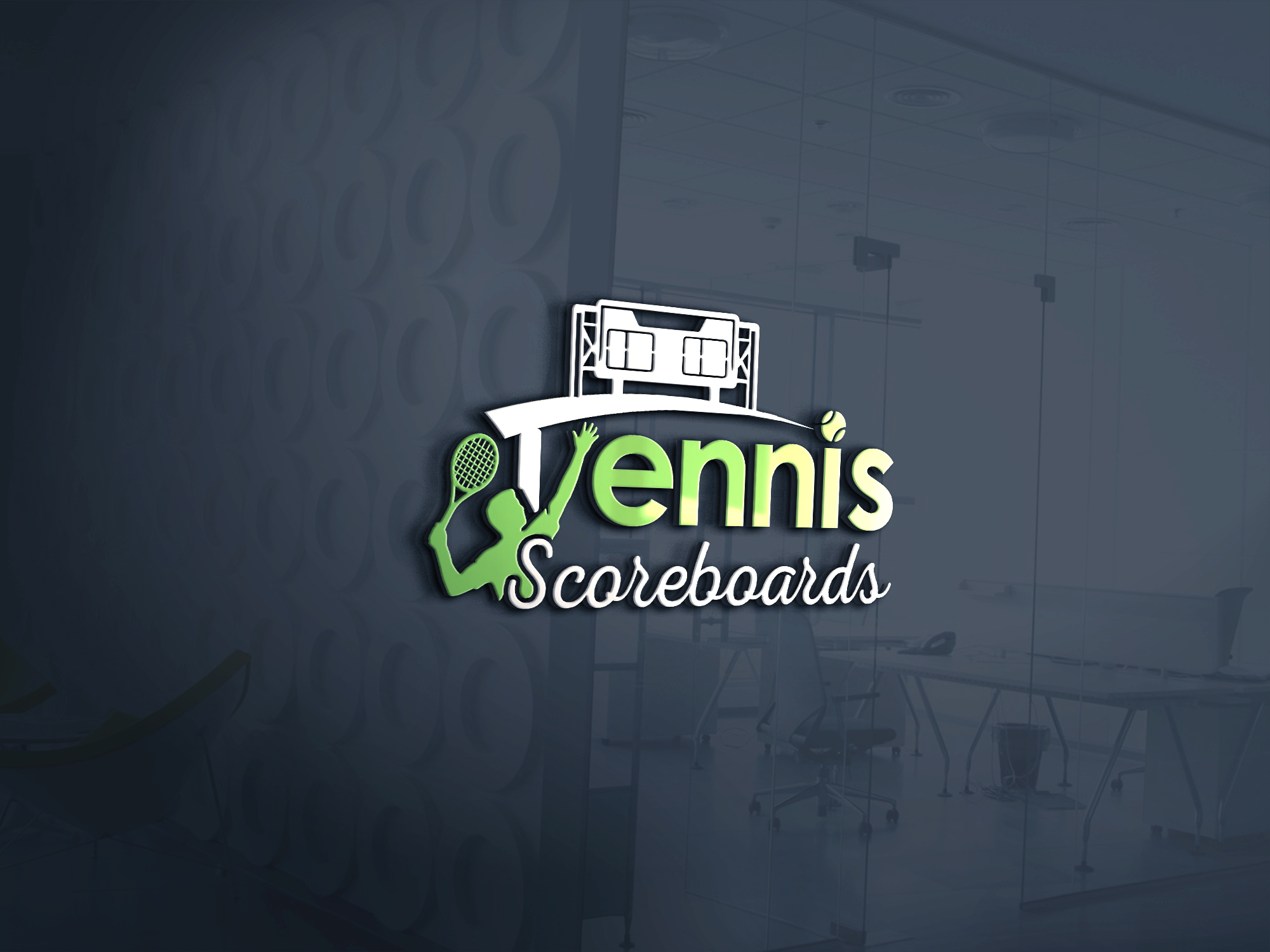 Logo Design by 24ksunny for Tennis Scoreboards | Design #36941771