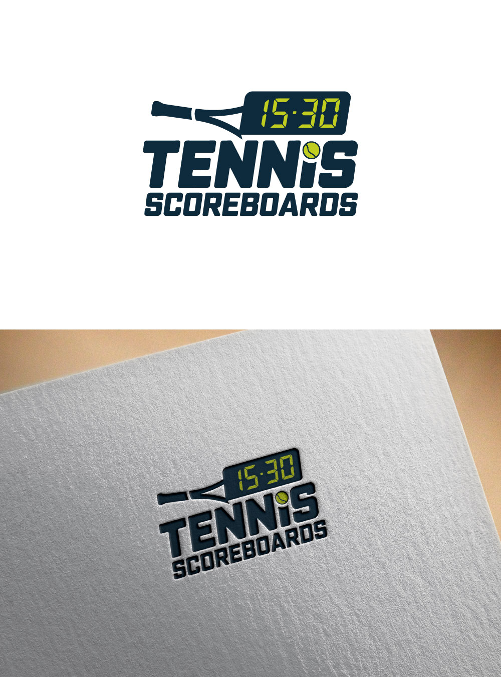 Logo Design by Jonshonkal for Tennis Scoreboards | Design #36963481
