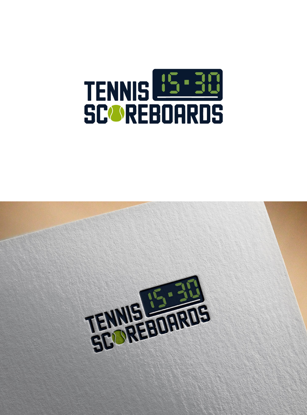 Logo Design by Jonshonkal for Tennis Scoreboards | Design #36963483
