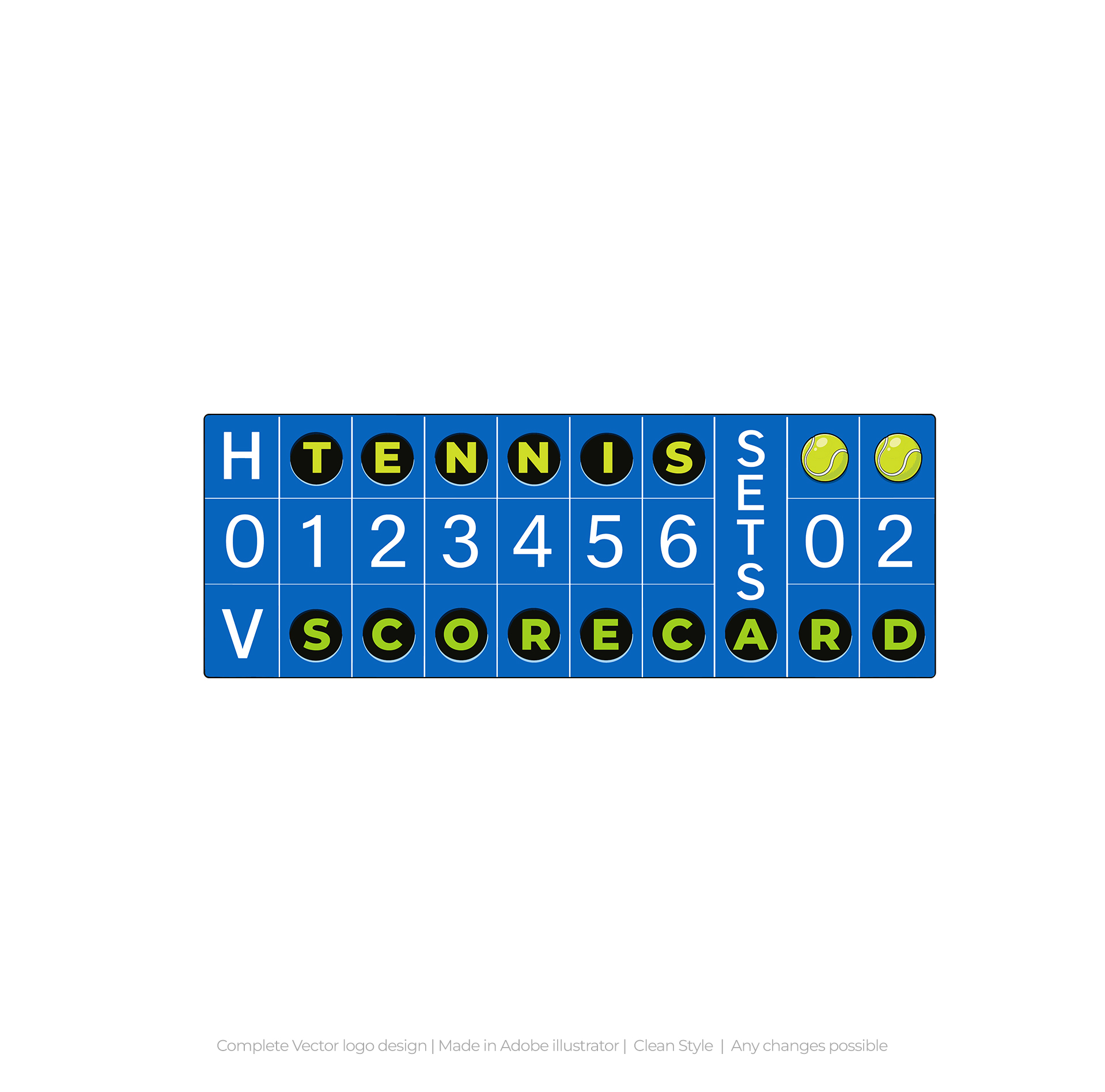 Logo Design by Artlove_Artwork for Tennis Scoreboards | Design #36950855