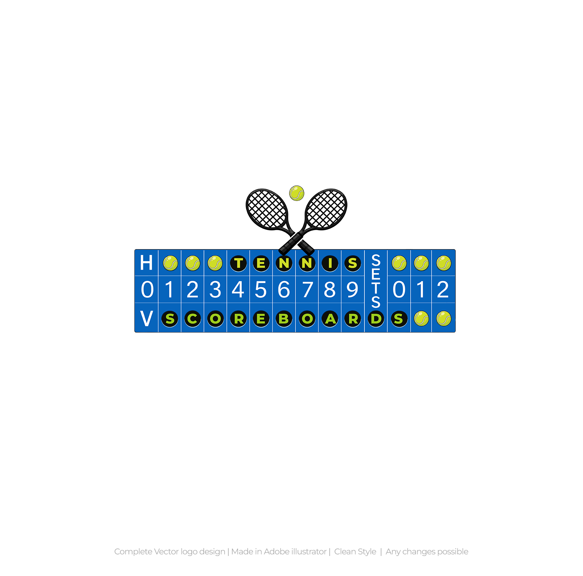 Logo Design by Artlove_Artwork for Tennis Scoreboards | Design #36951451