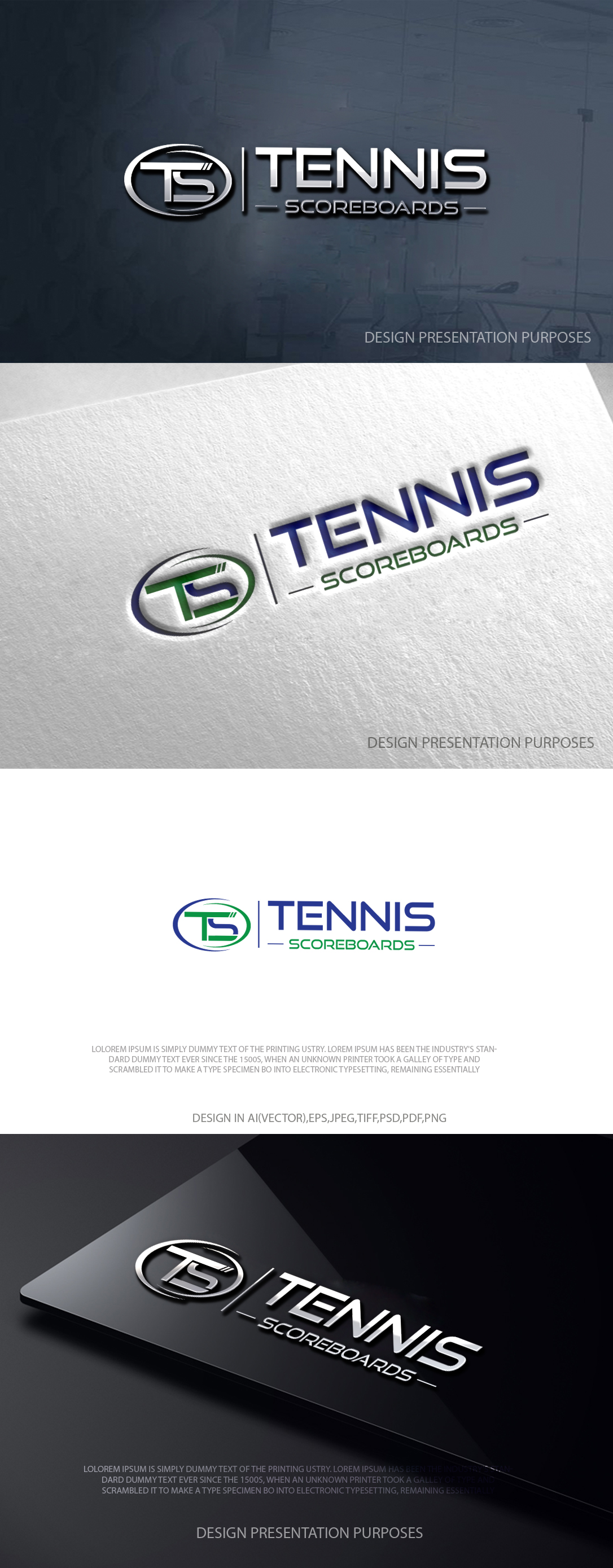 Logo Design by zebronicgraphic for Tennis Scoreboards | Design #36945145