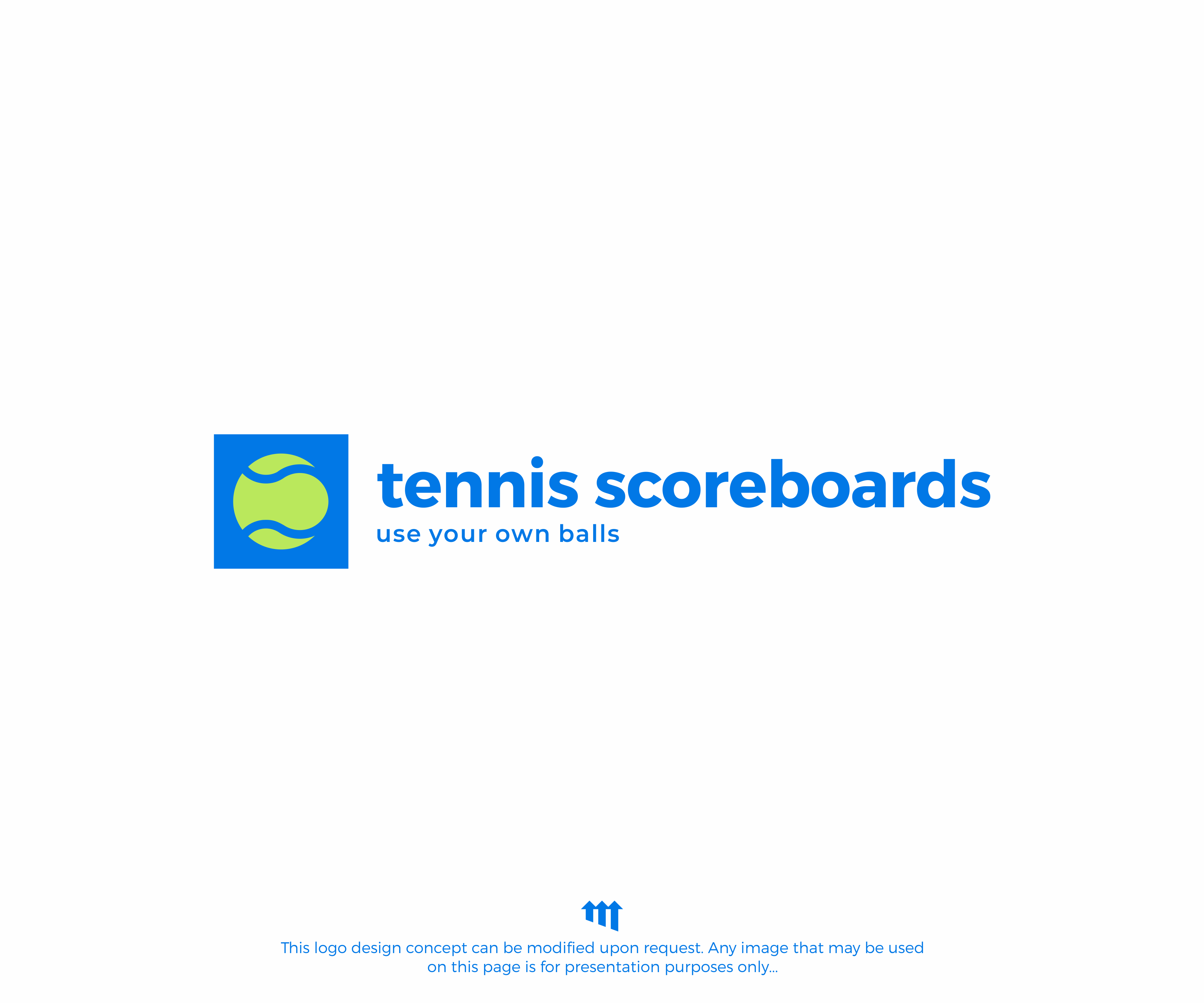 Logo Design by MBARO for Tennis Scoreboards | Design #36962144