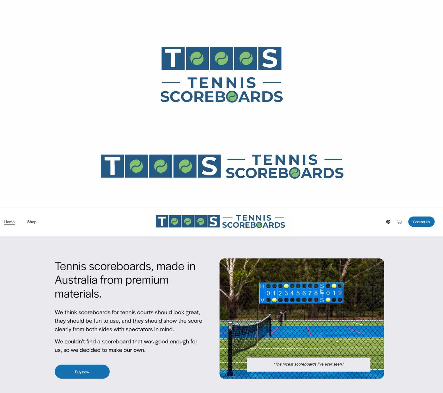 Logo Design by Actives for Tennis Scoreboards | Design #36922114