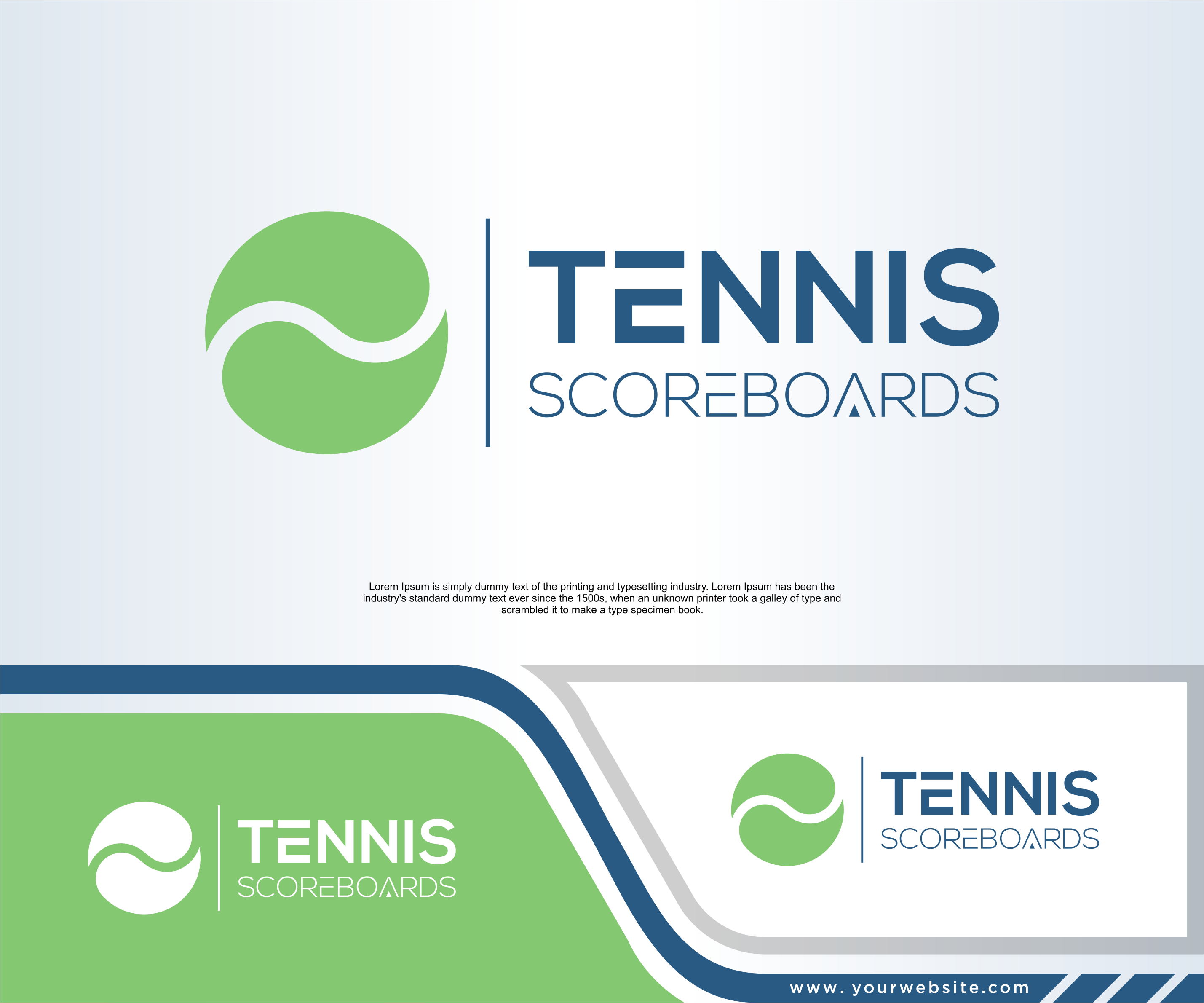 Logo Design by dobleh_creative for Tennis Scoreboards | Design #36949176