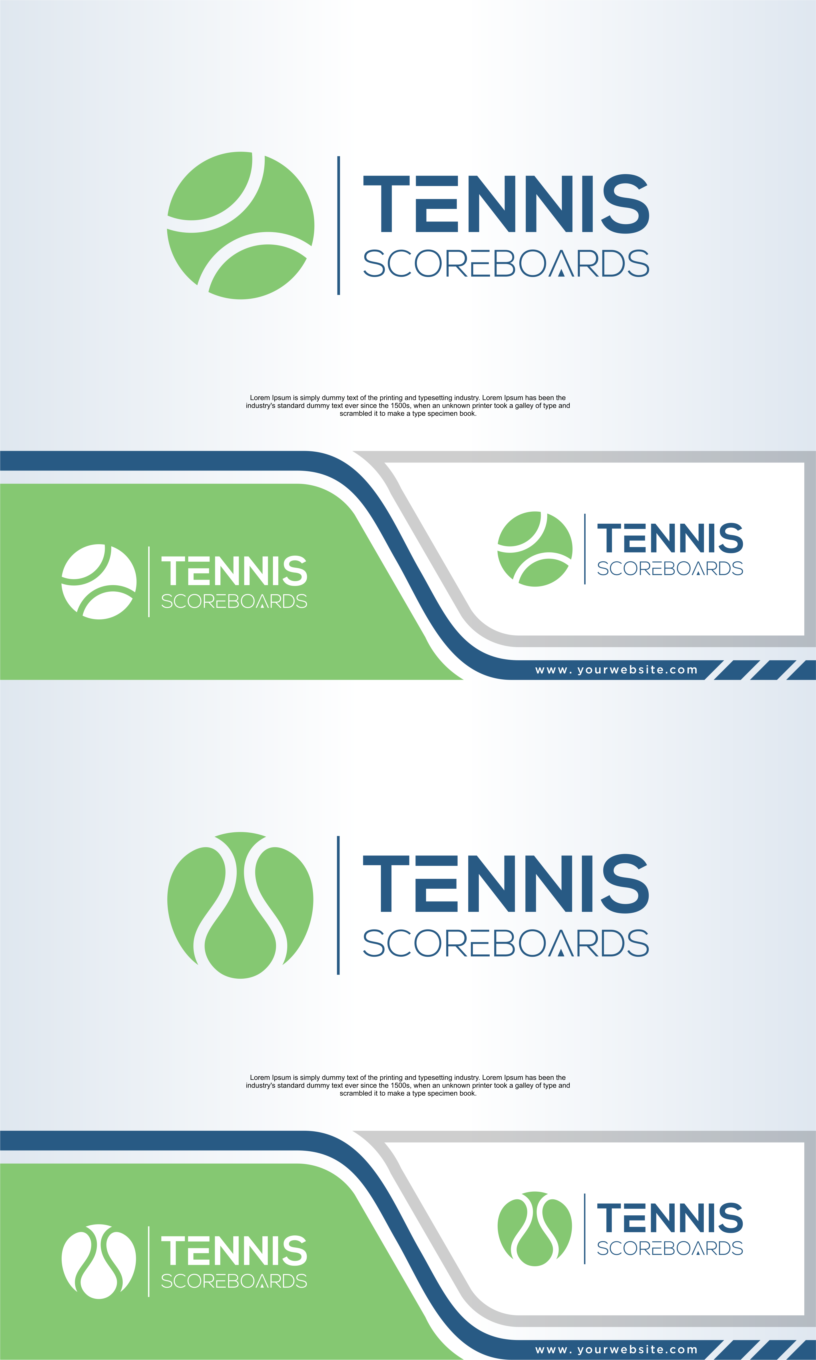 Logo Design by dobleh_creative for Tennis Scoreboards | Design #36949177