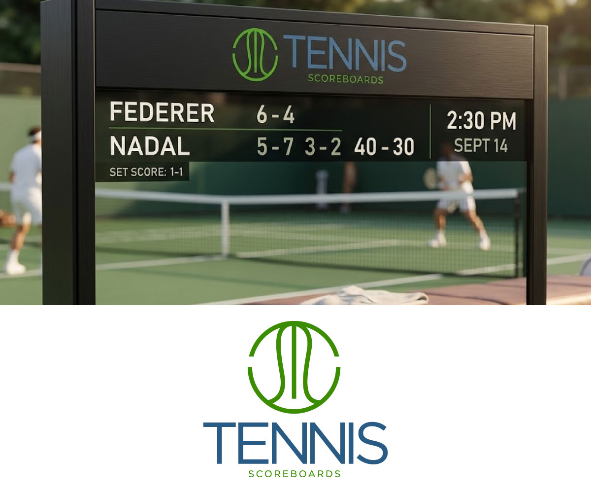 Logo Design by Ansh Design for Tennis Scoreboards | Design #36944704