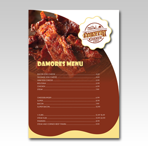 Design de Menu par YourLogoMaster pour ce projet | Design : #36923070