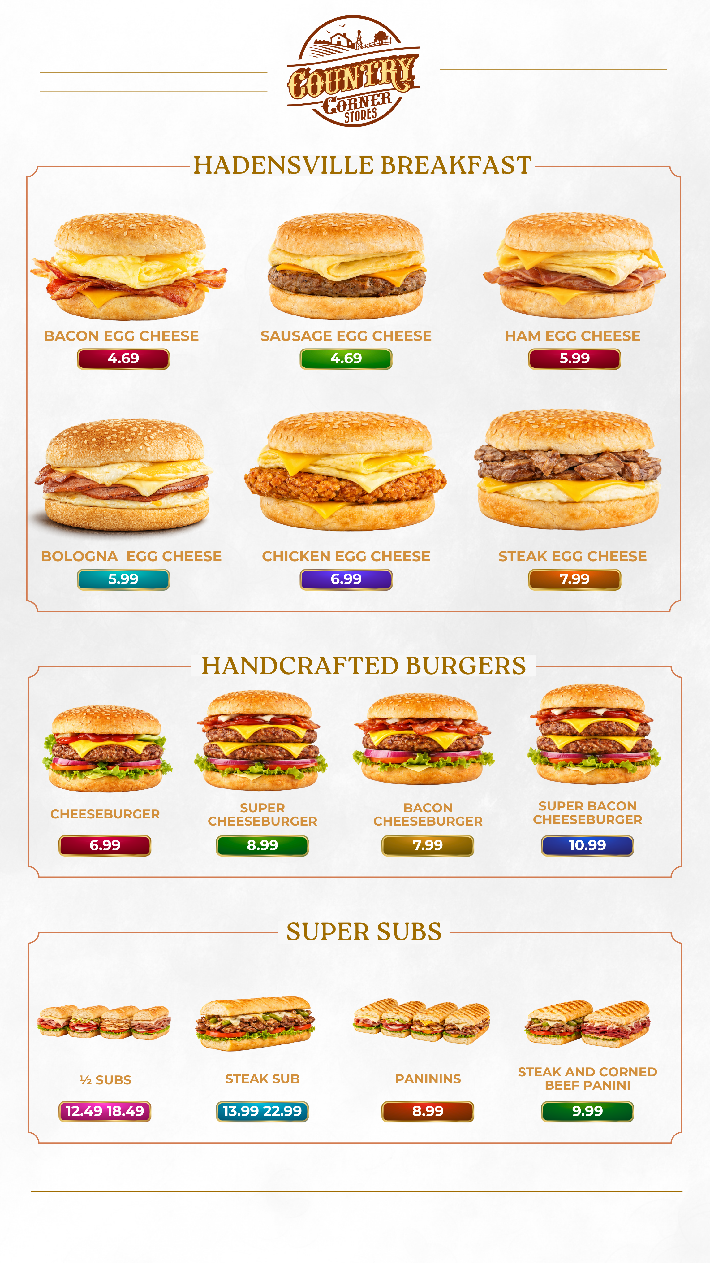 Design de Menu par Custom A pour ce projet | Design #36950811