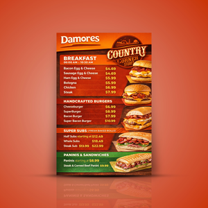 Design de Menu par shakibali pour ce projet | Design : #36916677