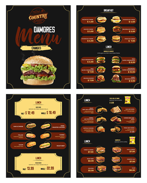 Design de Menu par pb pour ce projet | Design : #36922957