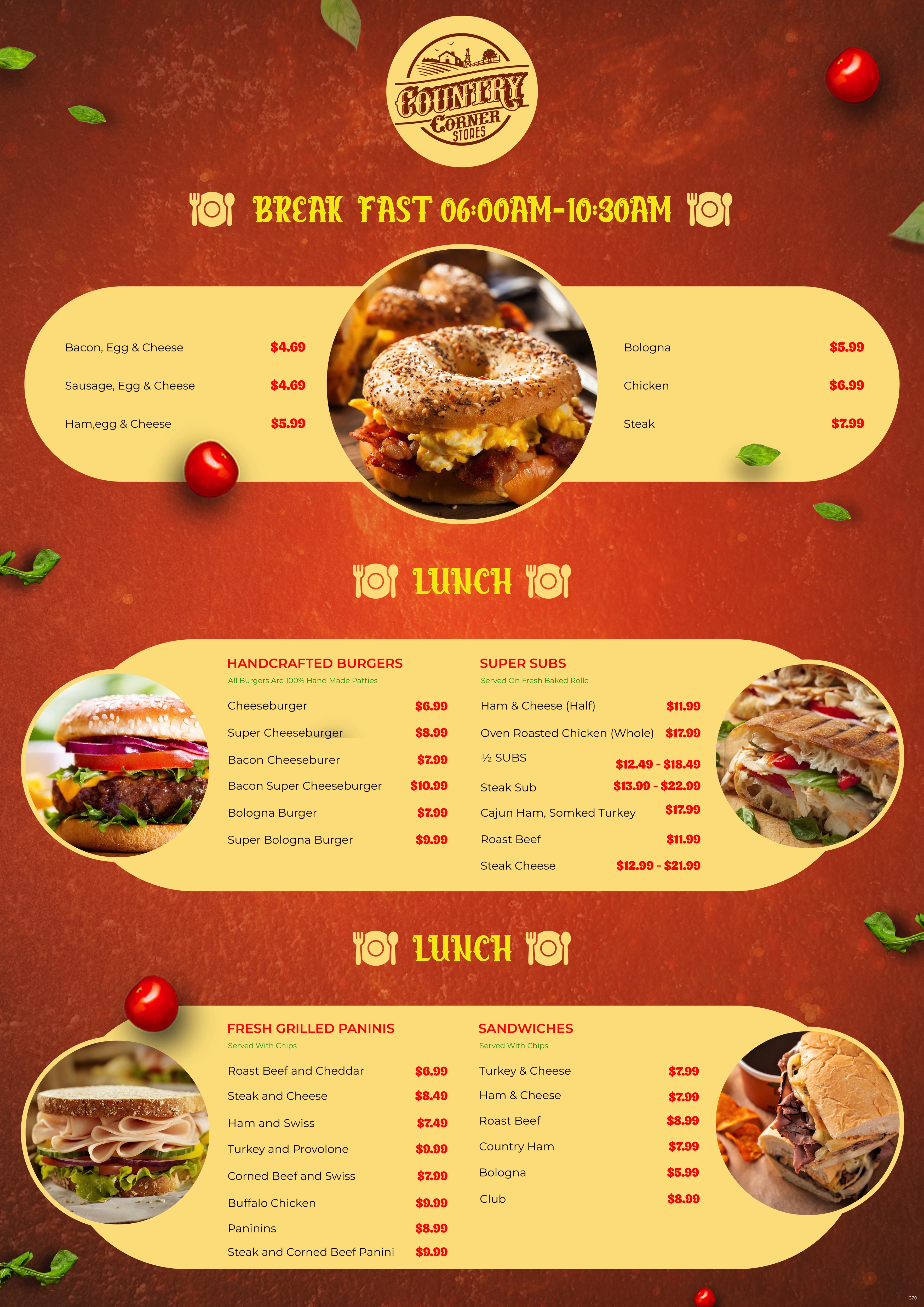 Design de Menu par pb pour ce projet | Design #36922958