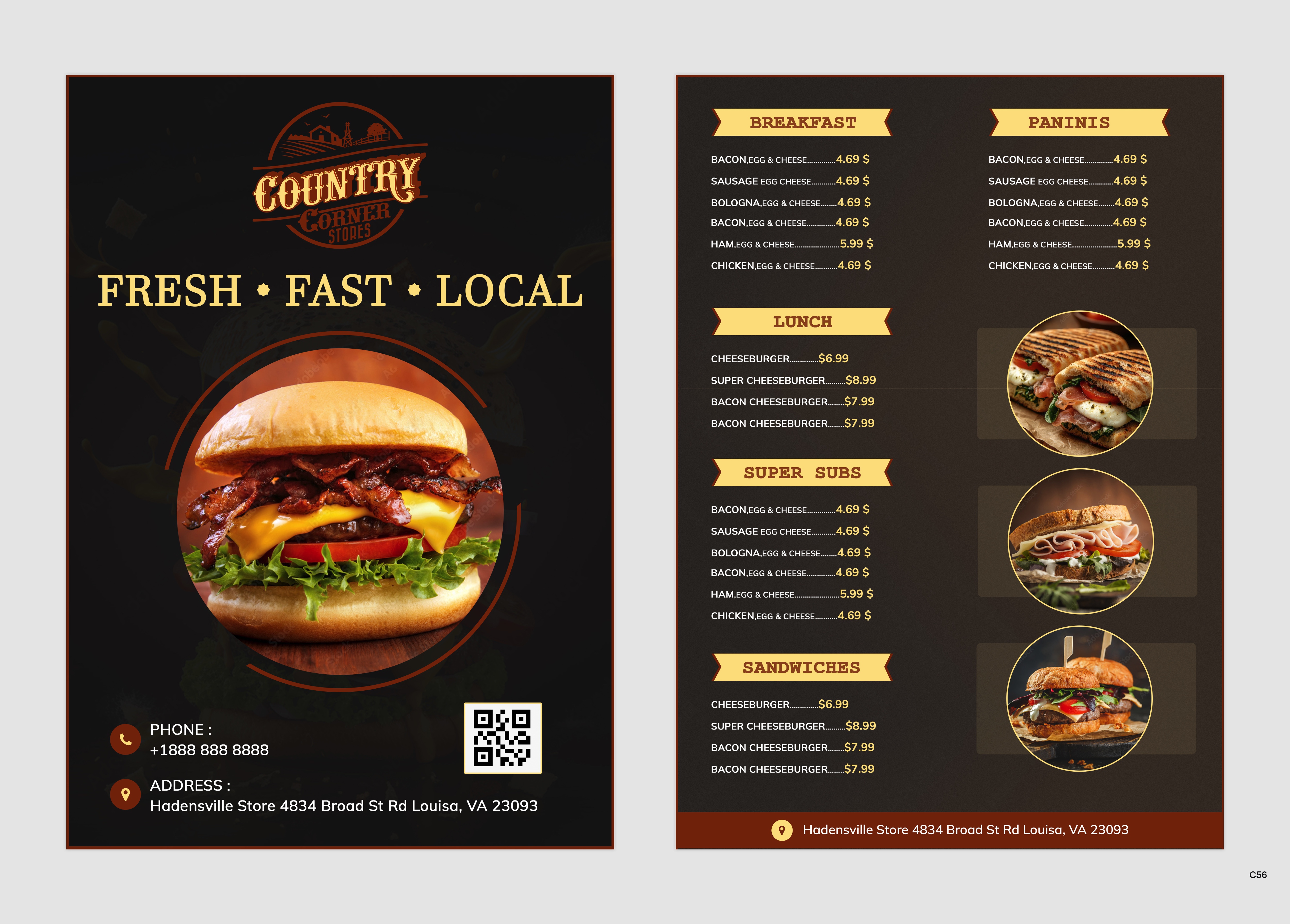 Design de Menu par pb pour ce projet | Design #36922969