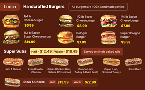 Design de Menu par pb pour ce projet | Design : #36938726