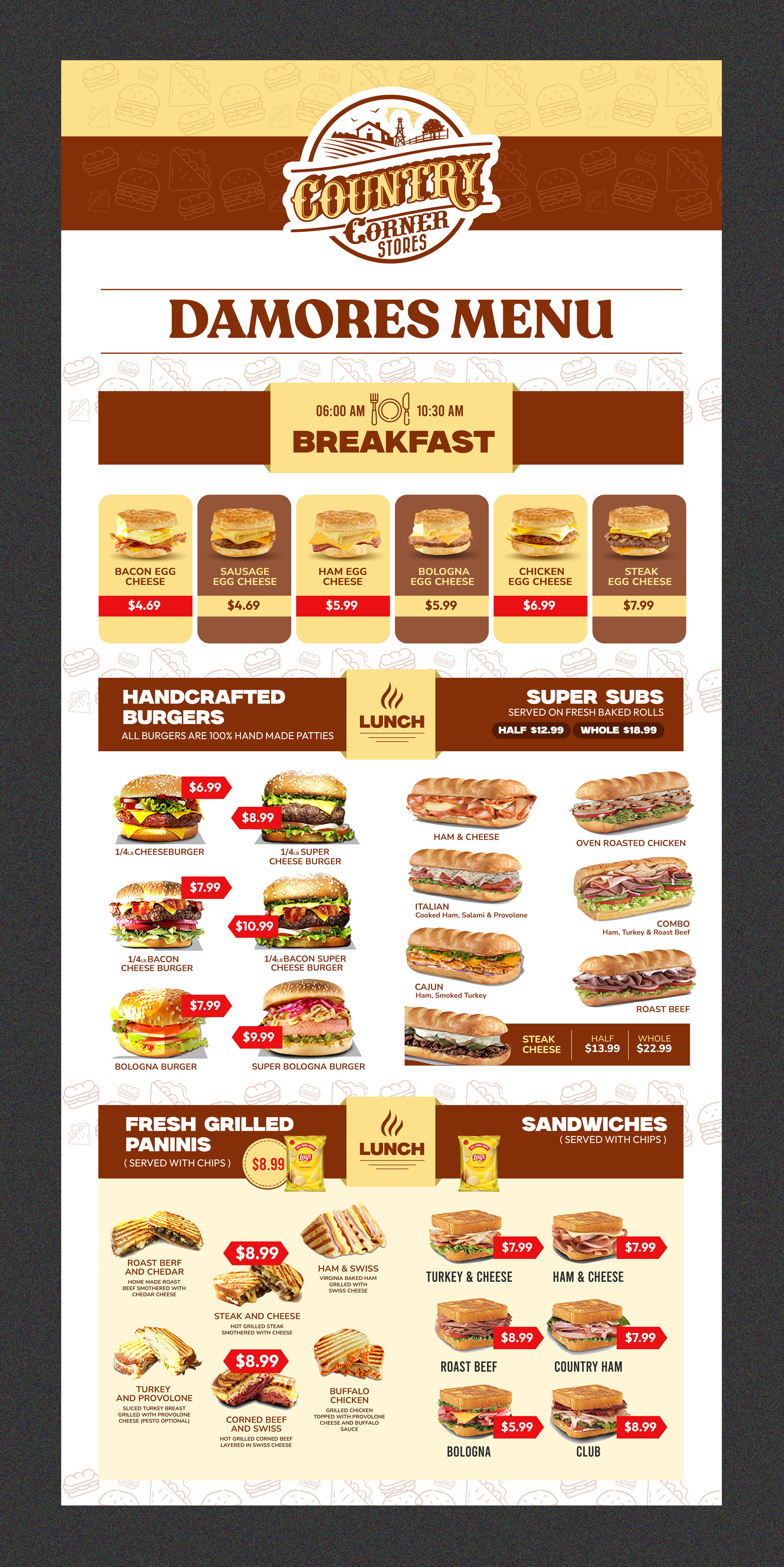 Design de Menu par Stan$oul pour ce projet | Design #36916530