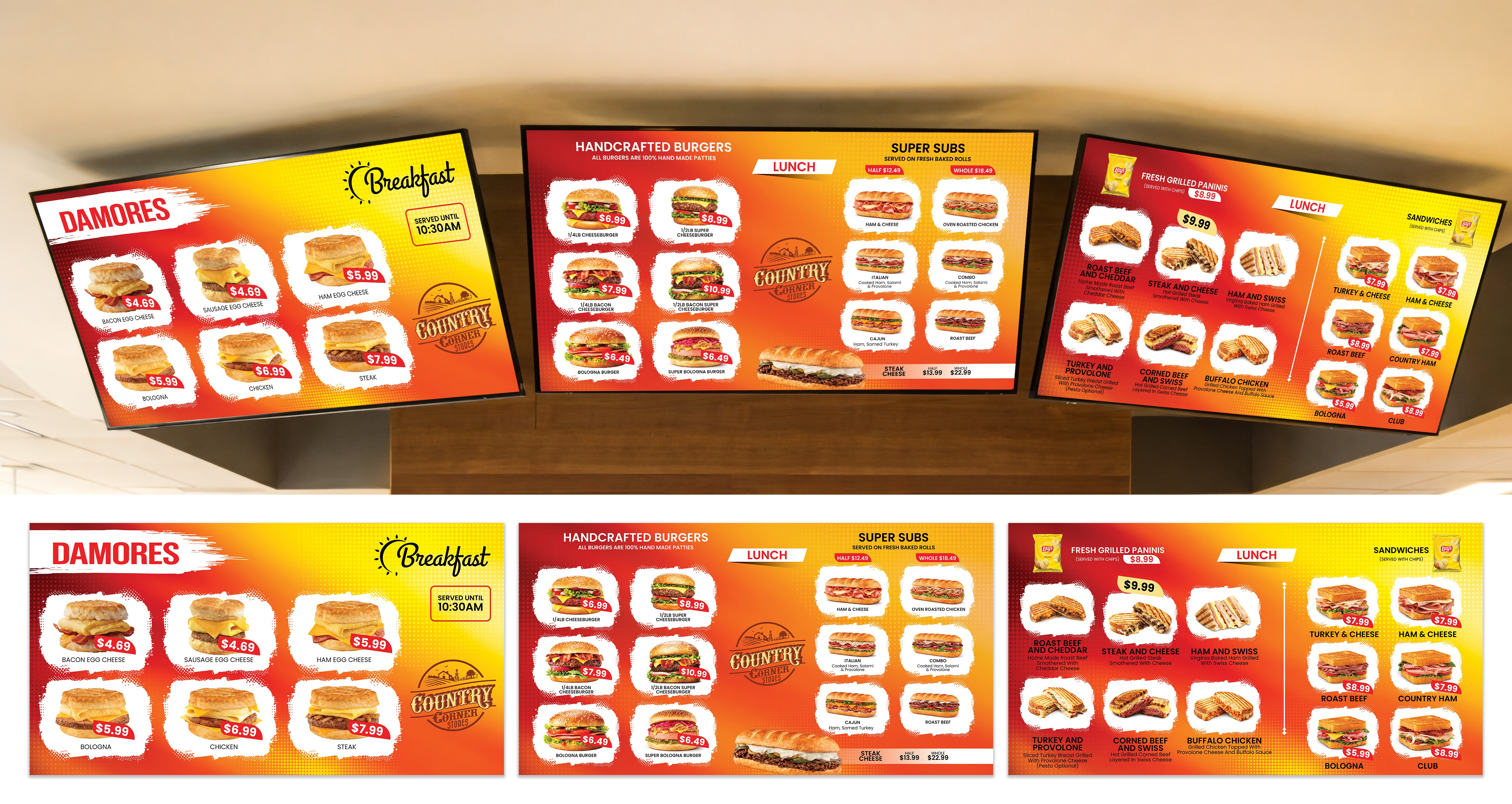 Design de Menu par Impressive Designs pour ce projet | Design #36942790