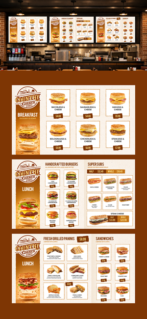 Design de Menu par vcreatived pour ce projet | Design : #36928020