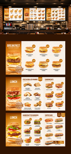 Design de Menu par vcreatived pour ce projet | Design : #36928021