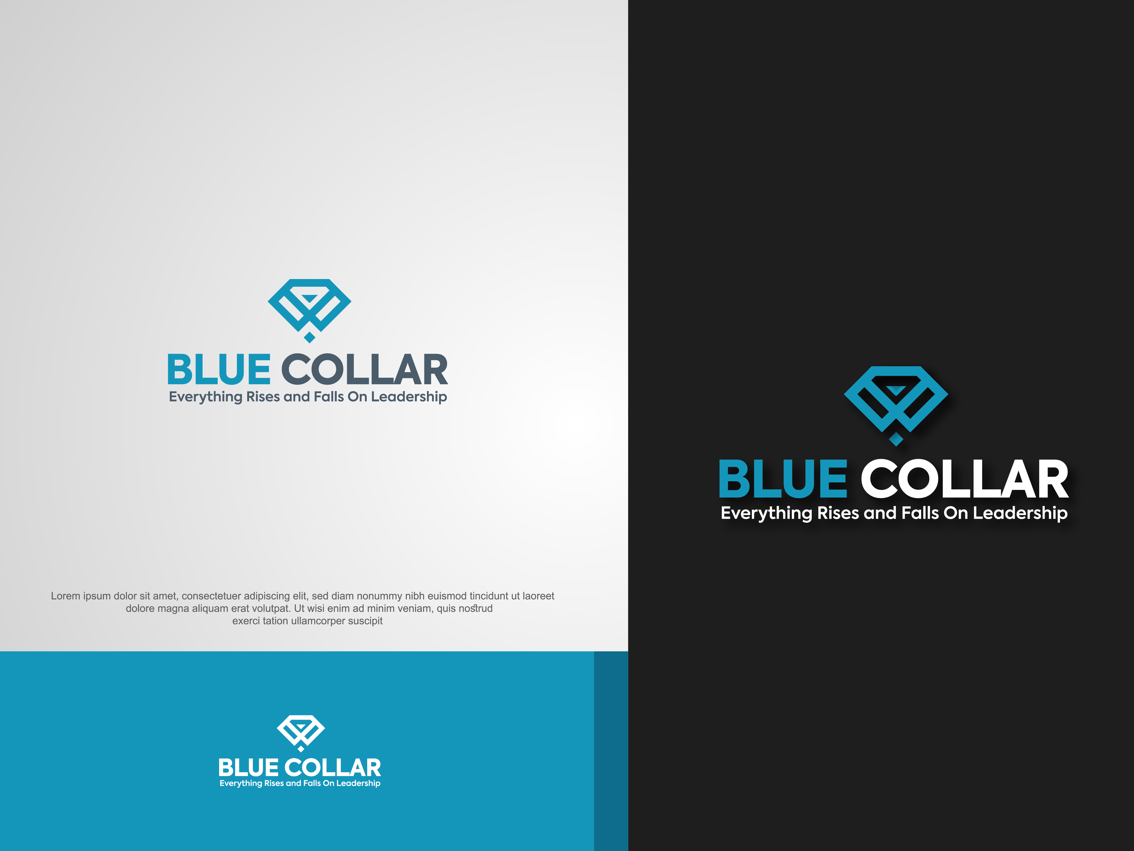 Logo Design by AbrinaDesign for Blue Collar CEO | Design #36930230