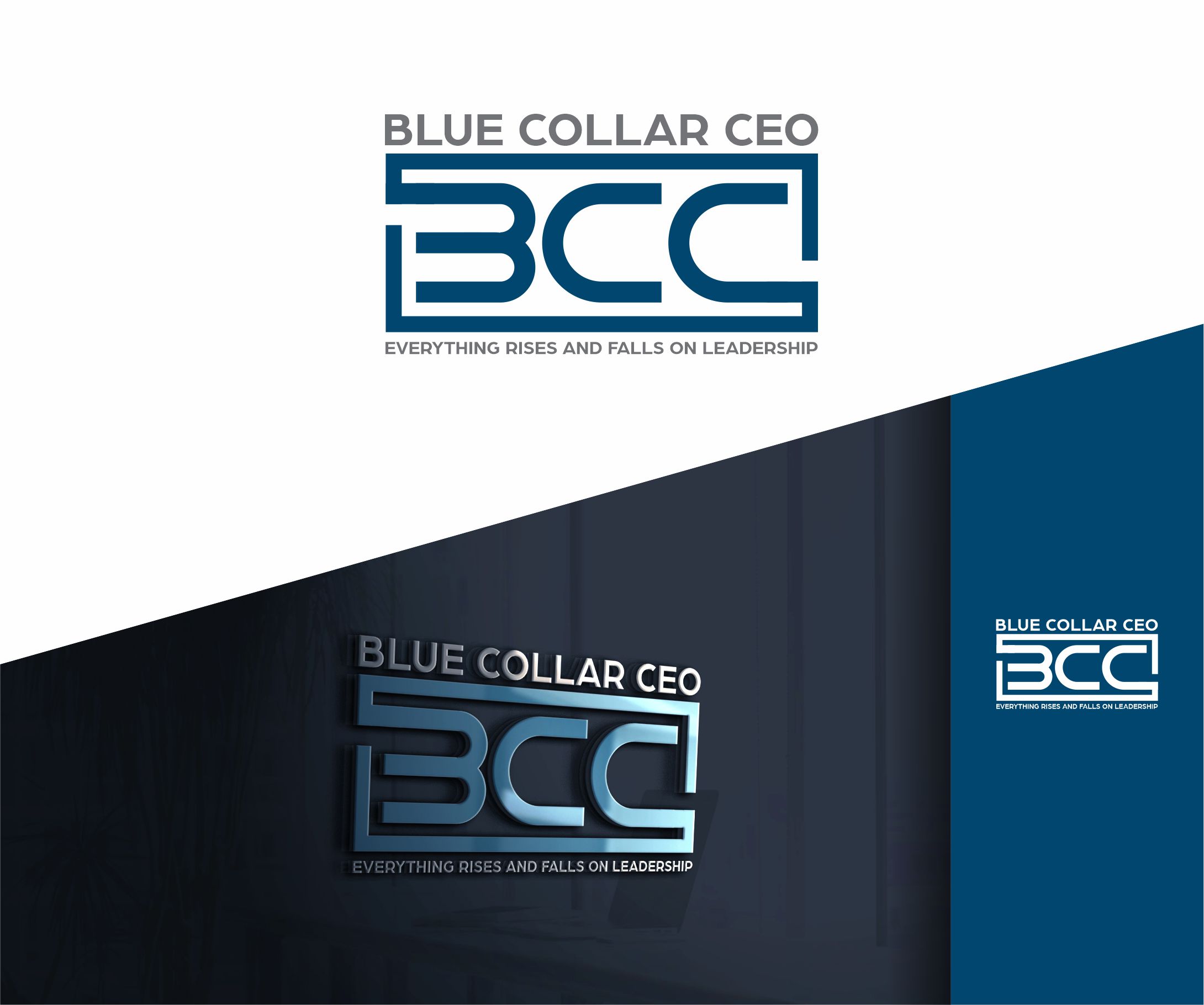 Logo Design by alkaline for Blue Collar CEO | Design #36942211