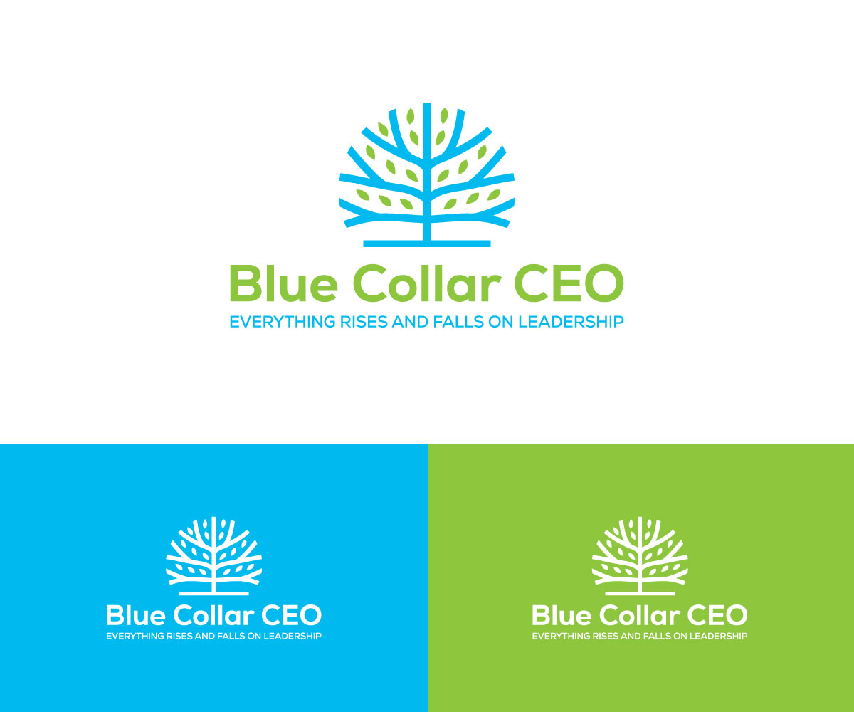 Logo Design by Nasima 4 for Blue Collar CEO | Design #37093315