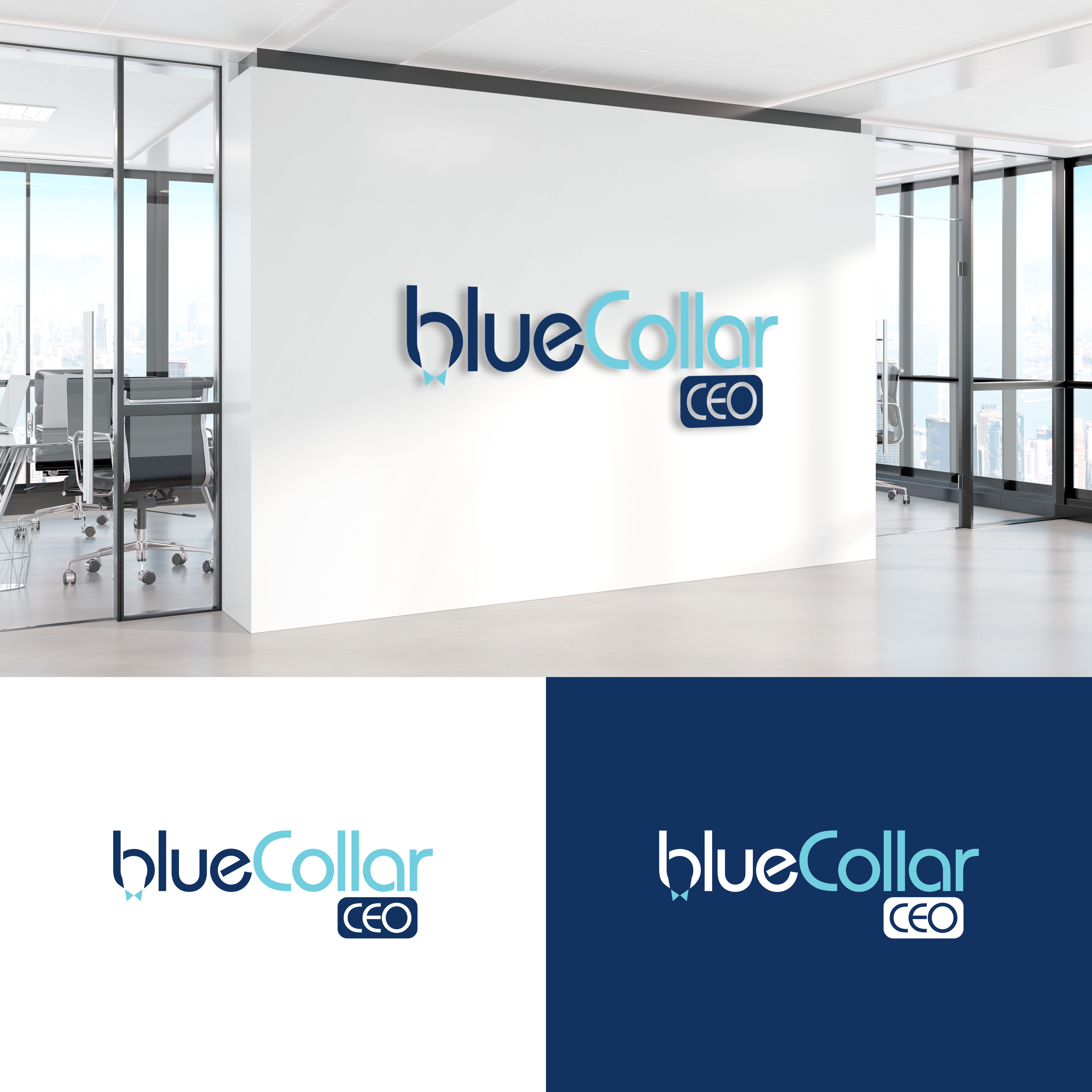 Logo Design by burhan34 for Blue Collar CEO | Design #37055608