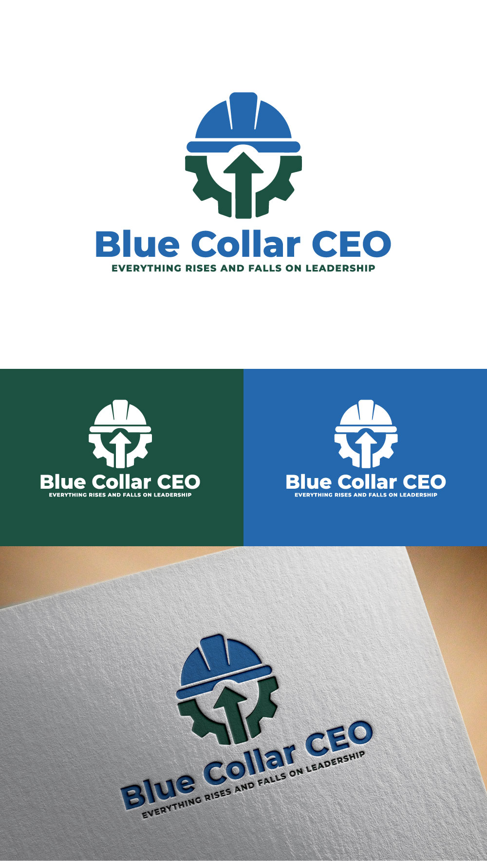 Logo Design by DesignVerse777 for Blue Collar CEO | Design #37087218