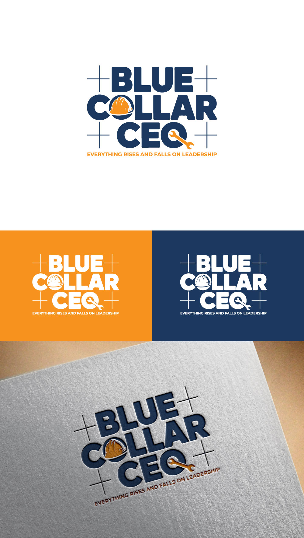 Logo Design by DesignVerse777 for Blue Collar CEO | Design #37087219