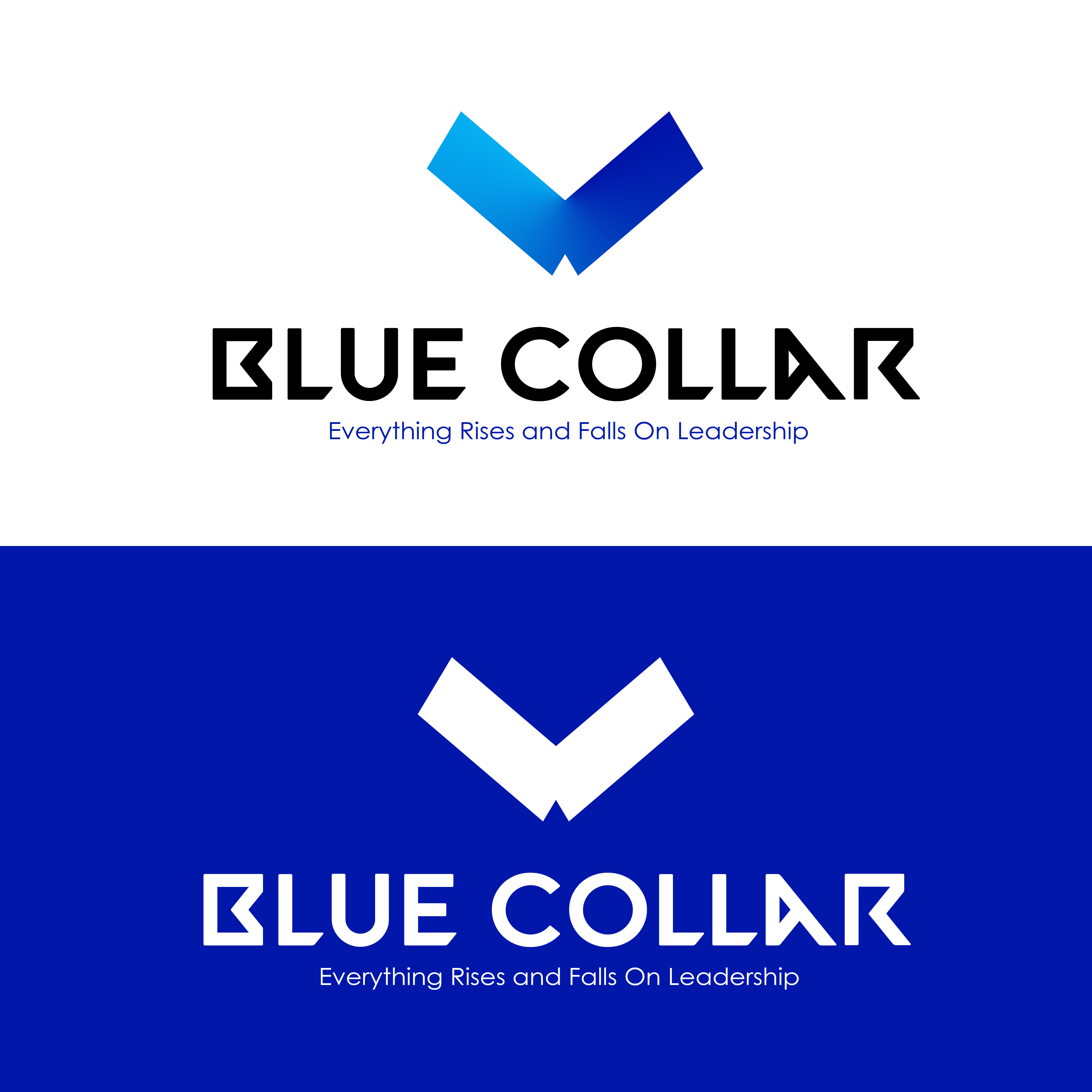 Logo Design by Gentleman89 for Blue Collar CEO | Design #37065487